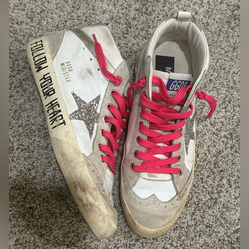 Authentic Golden Goose Saks Fifth Avenue “Follow Your Heart” Mid Star